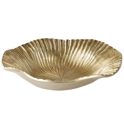 Decorative Fruit Bowl Gold HATRA