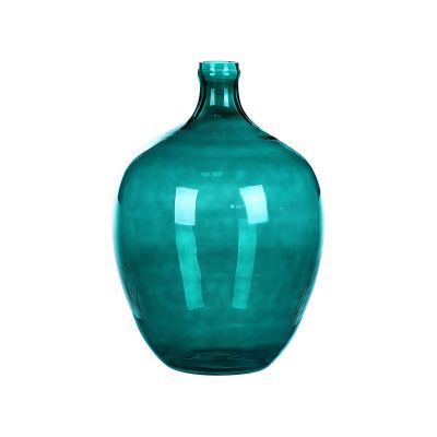 Glass Decorative Vase 39 Blue ROTI