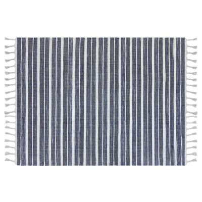 Area Rug 140x200cm Blue