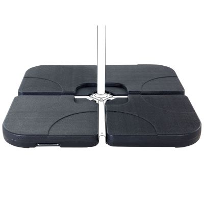 Garden Parasol Base Weights Black CARIA