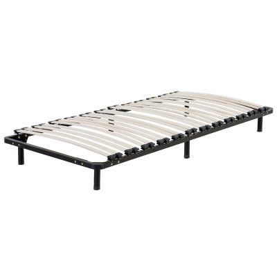 Single Freestanding Slatted Bed Base COMBOURG