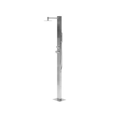 Freestanding Outdoor Shower Silver OLZAI