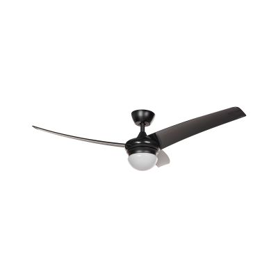 Ceiling Fan with Light Black JIBOA
