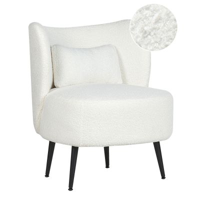 Boucle Armchair White OTSBY