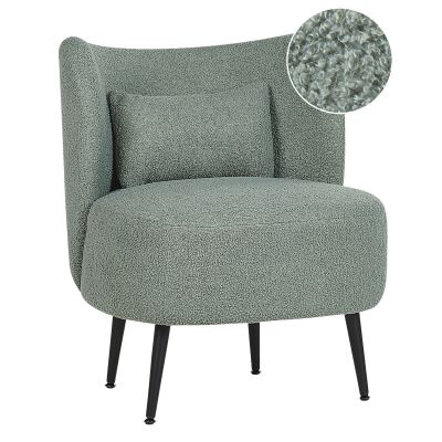 Boucle Armchair Green OTSBY