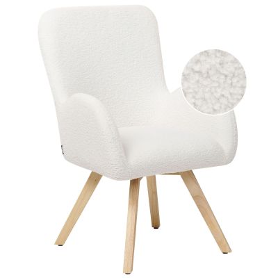 Boucle Armchair White BJARN