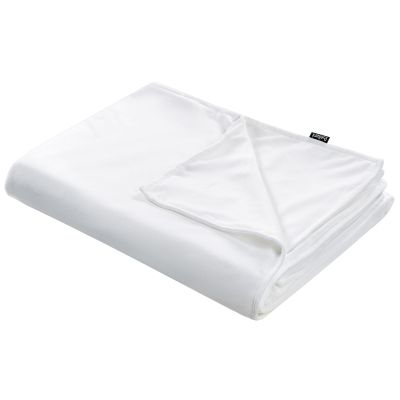 Weighted Blanket Cover 150 x 200 cm White RHEA