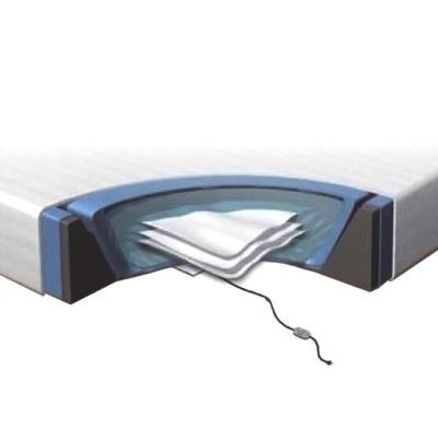 Set of Waterbed Accessories EU King Size Mattress 5ft3 Heaters Liner Cover 