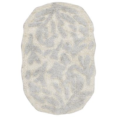 Cotton Bath Mat 60x90cm Grey