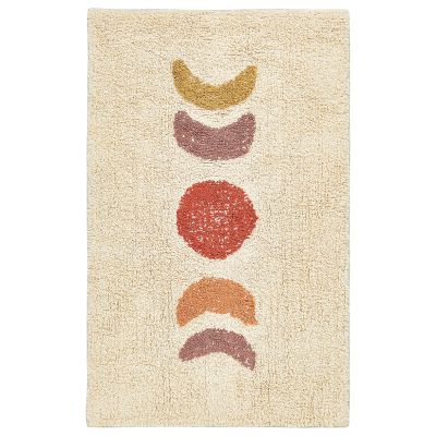 Cotton Bath Mat 50x80cm Beige