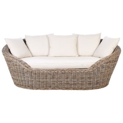 Rattan Garden Daybed Natural CAVO