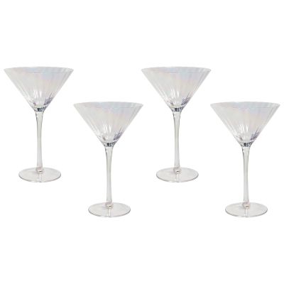 Set of 4 Martini Glasses 22 cl MORGANITE