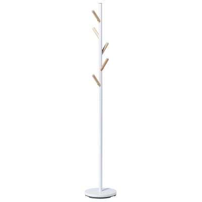Coat Stand Steel White ALBIN