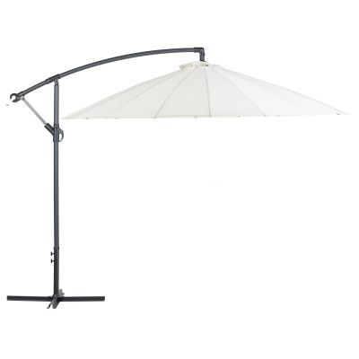 Cantilever Garden Parasol 2.68 m Light Beige CALABRIA II