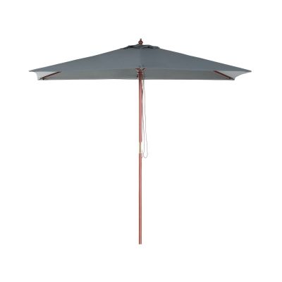 Garden Market Parasol 1.44 x 1.95 m Grey FLAMENCO