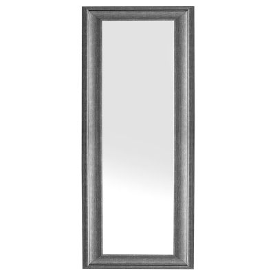 Wall Mirror 51x141cm Black