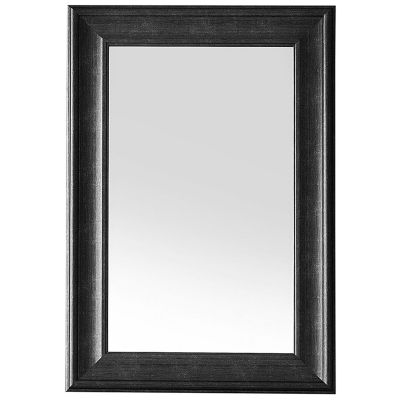 Wall Mirror 61x91cm Black