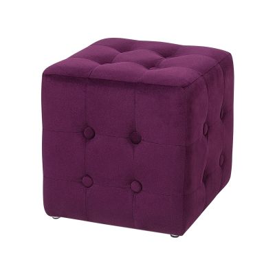 Pouffe Dark Purple WISCONSIN