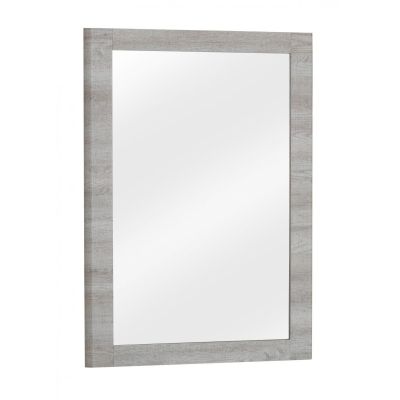 Ashburton Wooden Grey Oak Effect Dressing Table Mirror - Oak