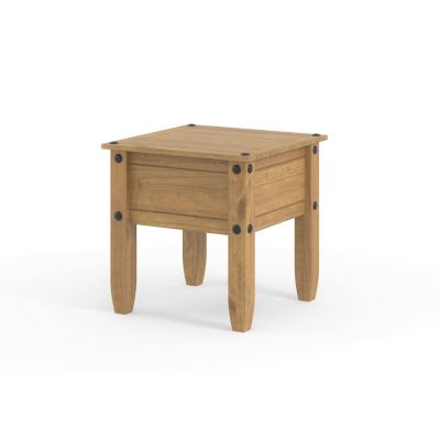 Corona Waxed Pine Lamp Table - Pine