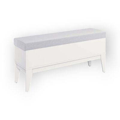 Palazzo Ottoman Bench - White