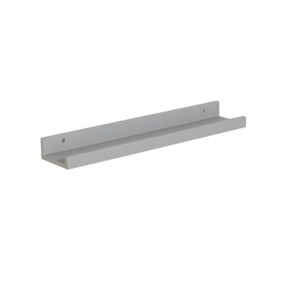 Livia Display Shelf - Light Grey Foil