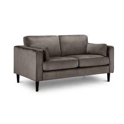 Hayward Grey Velvet 2-Seat Sofa