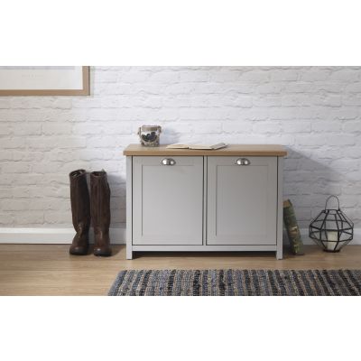Lancaster Shoe Storage Grey
