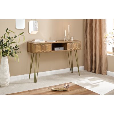 Orleans 2 Drawer Console Table - Mango
