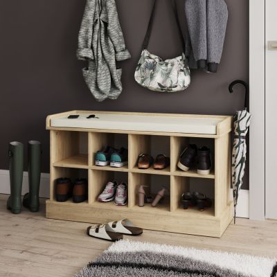 Kempton Shoe Bench Oak