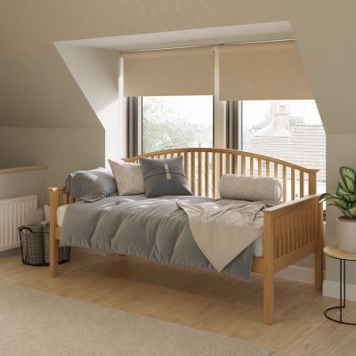 Madrid Wooden Day Bed Only Oak