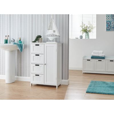 Colonial Multi Cabinet White