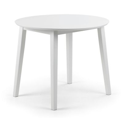 Coast White Drop-Leaf Dining Table