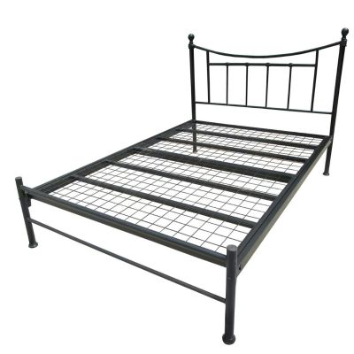 Bristol Classic Metal Bed Frame - 4ft Small Double - Black
