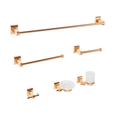 WIRRALDEN 6-Piece Bathroom Hardware Set - Gold