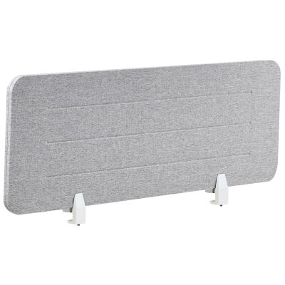 RAYDONWELL Metal Desk Screen Light 120 cm - Black with Silver