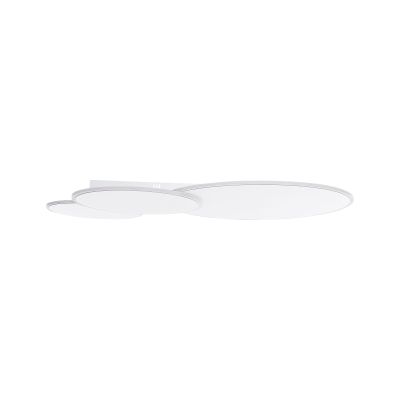 LED Ceiling Lamp GABRIK With Dimmer Metal White