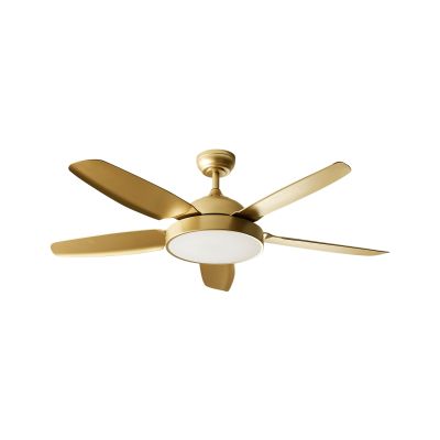 SYDENLEIGH Ceiling Fan with Light - Brass