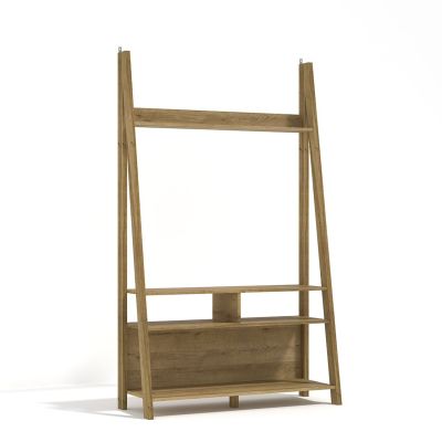Tiva Ladder TV Stand Unit - Oak