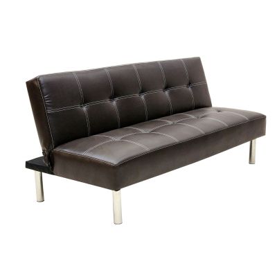 Calloway PVC Sofa Bed - Black