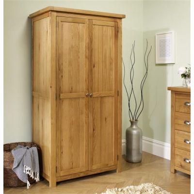 Wardrobe - WOKINGHAM 2 Door Wardrobe Oak 97cm