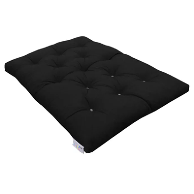 Quince Double Futon Mattress - Black