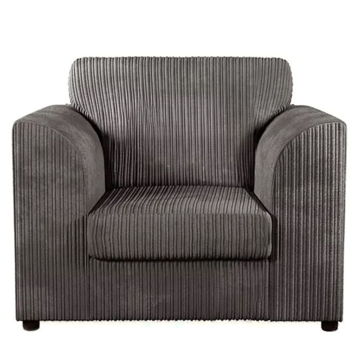 Armchair - CORDURA Jumbo Cord Chair Grey