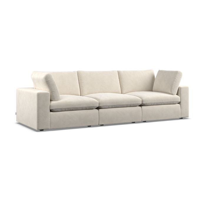 3 Seater Sofa - OBLAK Fabric Cotton