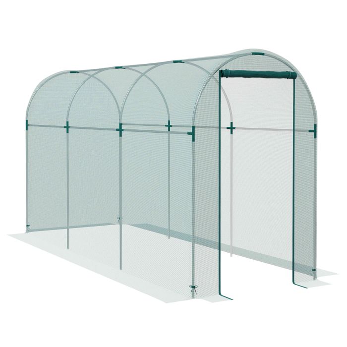 SUNVISTA 360 x 120cm Mini Polytunnel Greenhouse