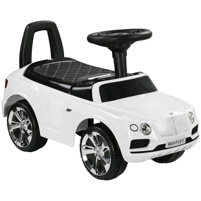 Kinsey Bentley Bentayga Foot to Floor Ride-On Car with Storage - White