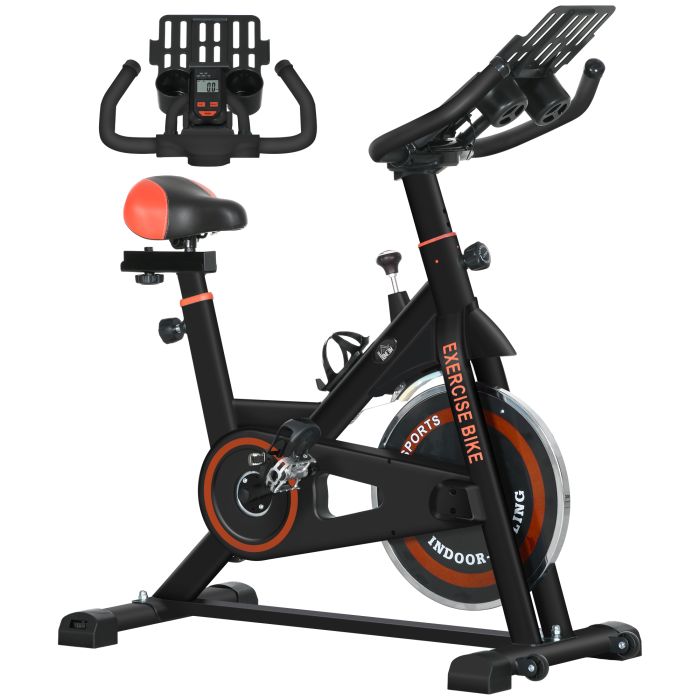 Scott Exercise Bike with Adjustable Resistance - Black