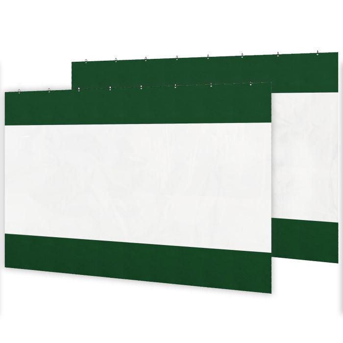 Set of Two 3 x 2m Replacement Pergola Panels - Green