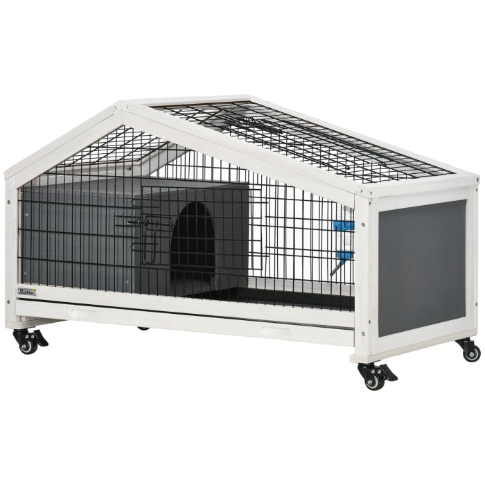 Pet Cage Story Rabbit Cage Indoor Small Animal Hutch Two Story - Main Image