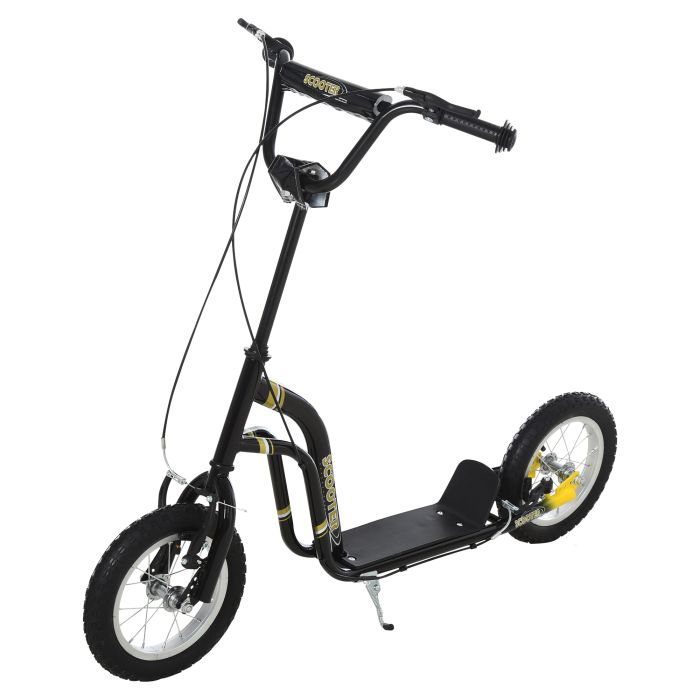 Scott Kids Stunt Scooter with Adjustable Handlebar and Dual Brakes - Black